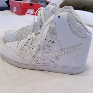 Women’s White Air Force 1 High Tops